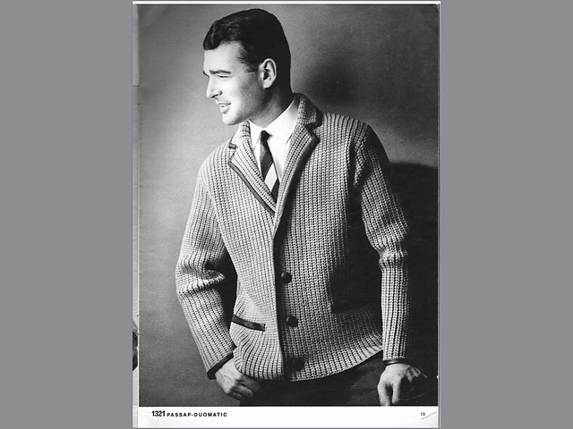 1321 Passap Man’s Cardigan