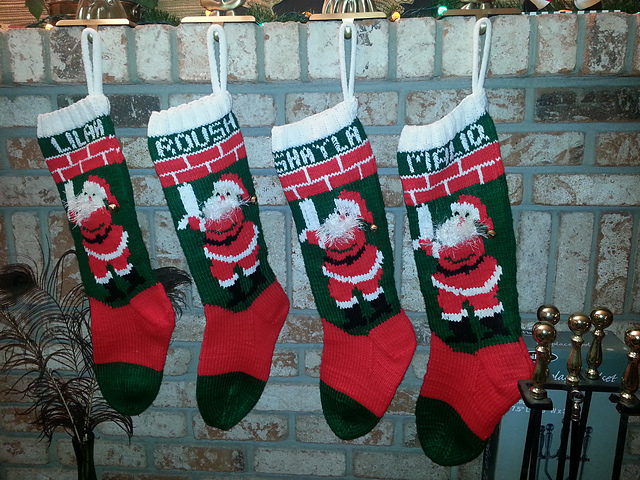 Santa Stocking Kit #562