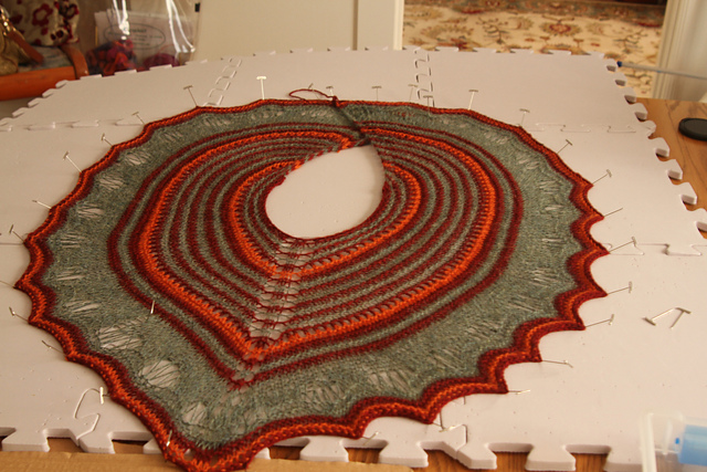 3 Color Shawl