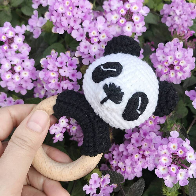 Baby Teether Panda