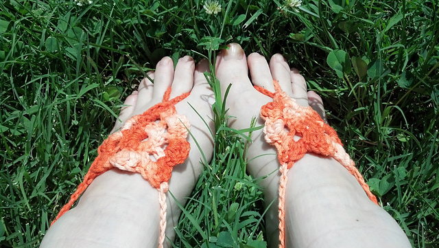 Barefoot Sandal: Peace and Sunshine