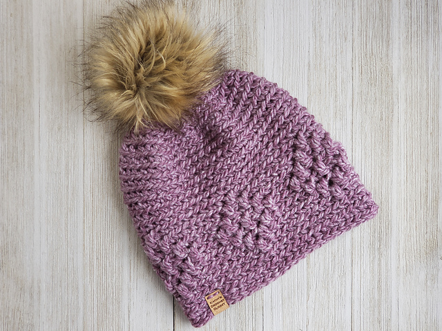 Embossed Diamonds Beanie