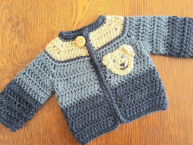 Baby Boy Puppy Sweater