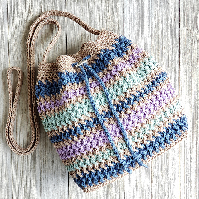 Crooked Post Drawstring Bag