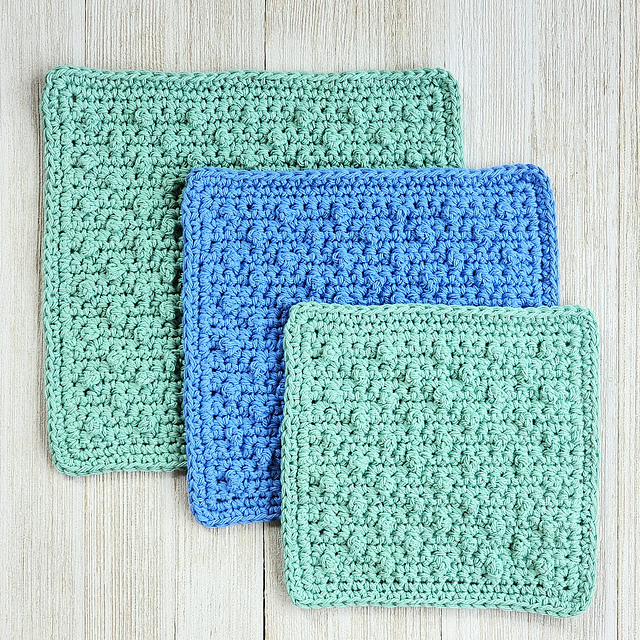 Ravelry: Easy Bumpy Washcloth pattern by Kathy Olivarez