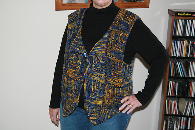 Magical Mitered Vest