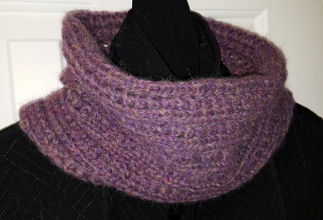 Rose Lace Infinity Scarf