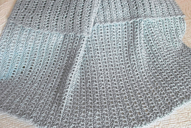 Rose Lace Baby Blanket