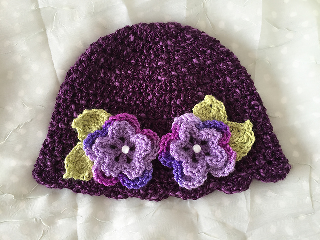 Daisy Baby Hat