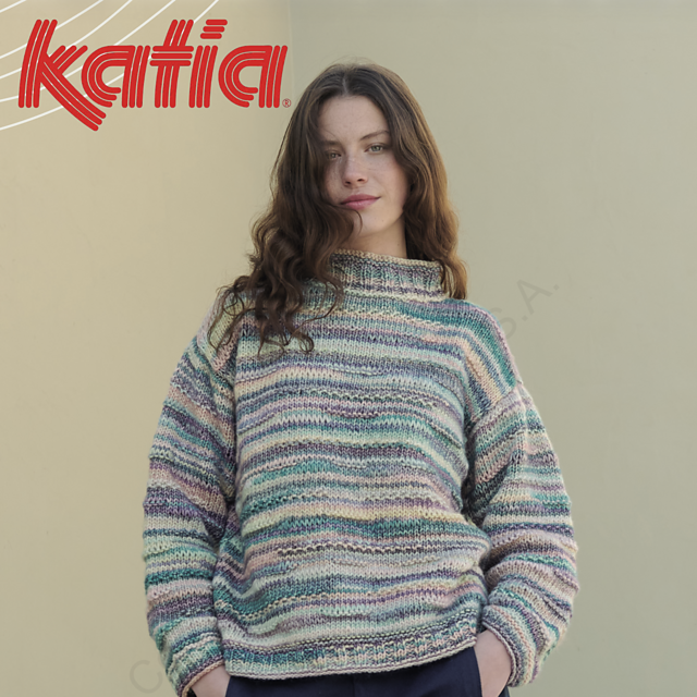 7533-14 Textured Turtleneck