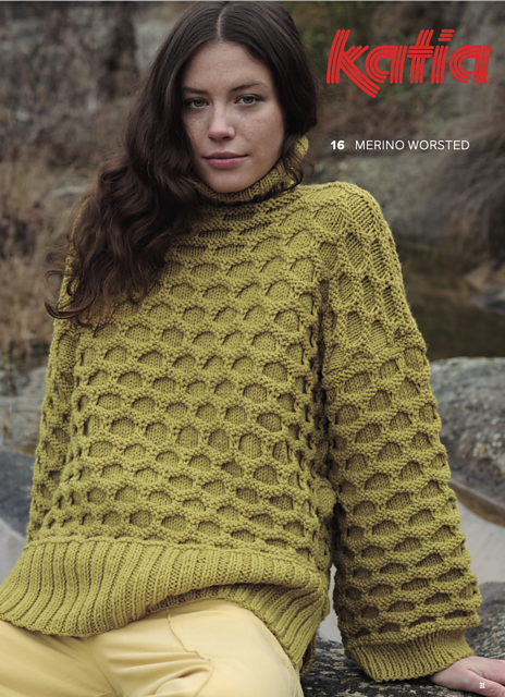 7533-16 Honeycomb Sweater