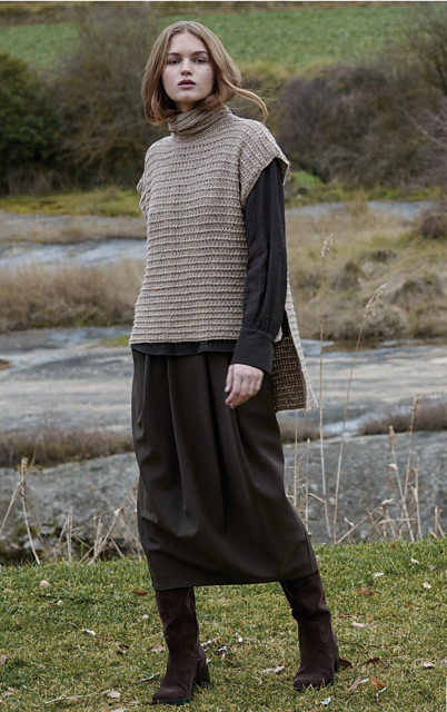 7533-18 Asymmetric Tunic Vest