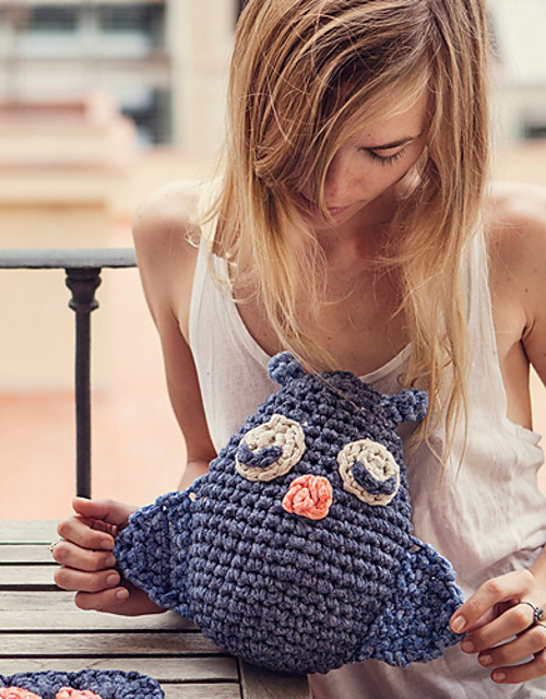 #470 Crochet Owl