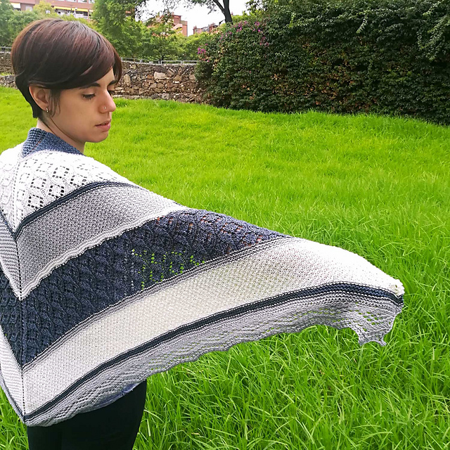 Autumn Moon Shawl