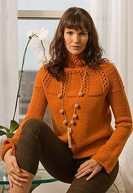 Citrus Yoke Pullover