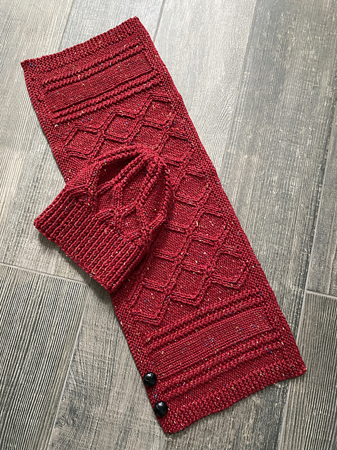 Camp Fire Hat & Scarf/Capelet