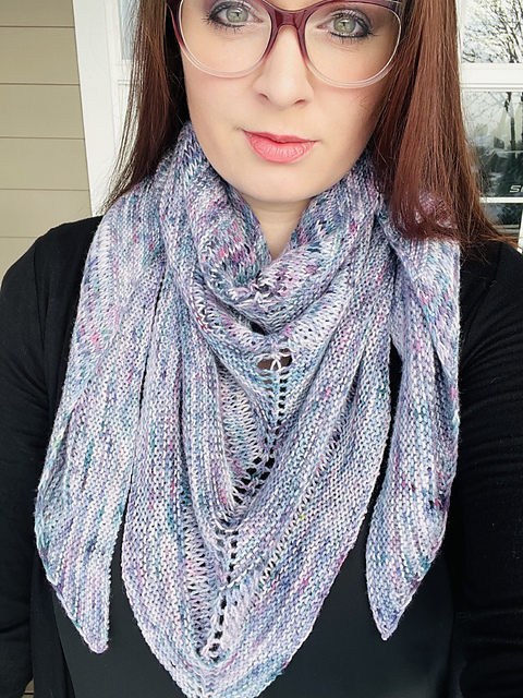 Frosty Mermaid Shawl
