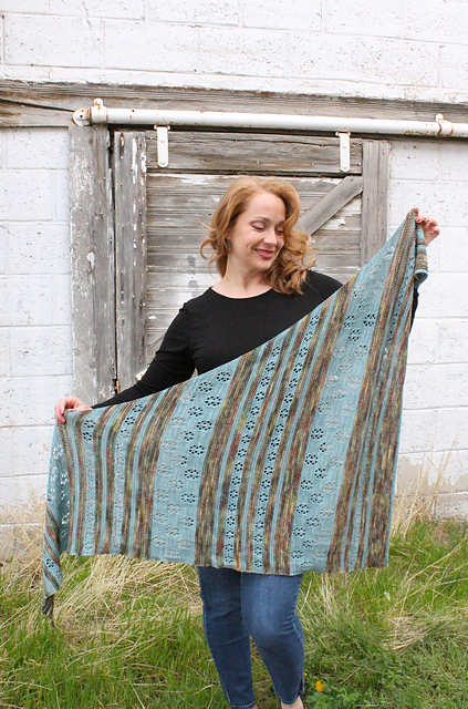 Paint Pots Shawl