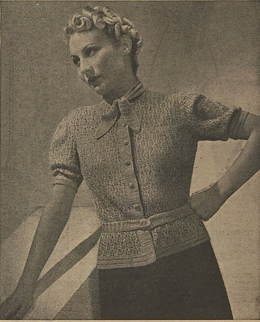 Blouse au crochet