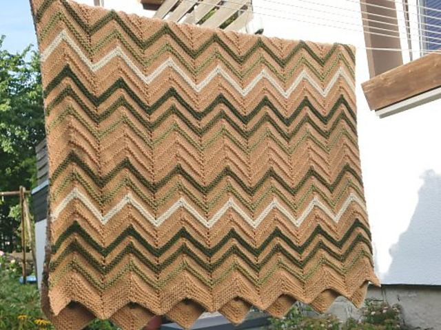 Woven Look Afghan
