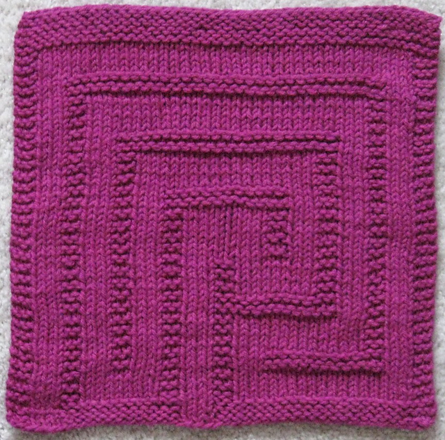 The A Maze ing Dishcloth: Series 6 – Round & Round