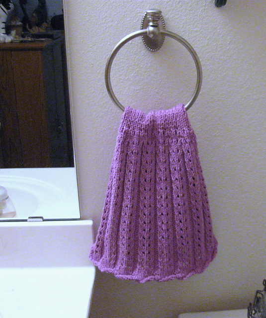 Ruffled Edged Towel