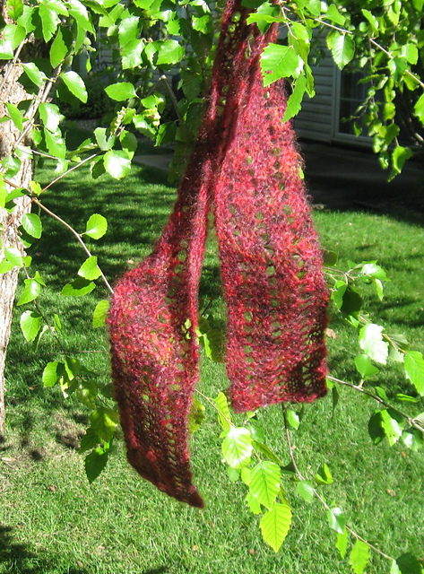 Columns of Lace Scarf
