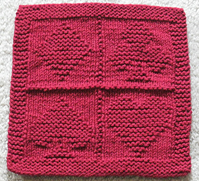 Wild Card Dishcloth