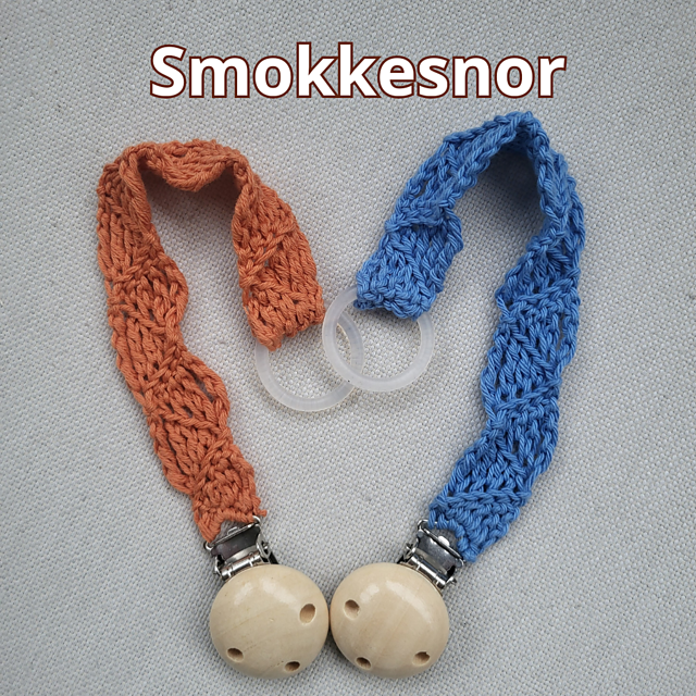 Smokkesnor/pacifier holder