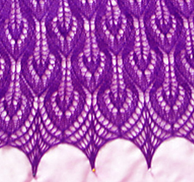 Fantail Lace Shawl