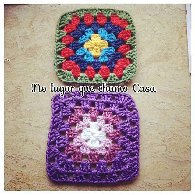 Multicolor Granny Square