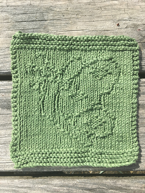 Betty Butterfly Dishcloth