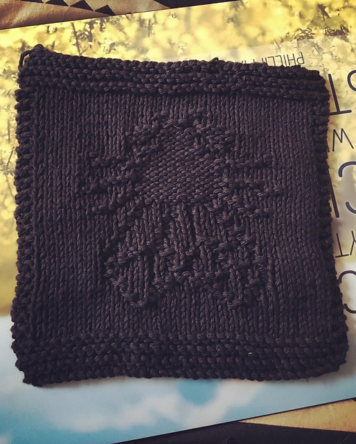 Black Fly Dishcloth