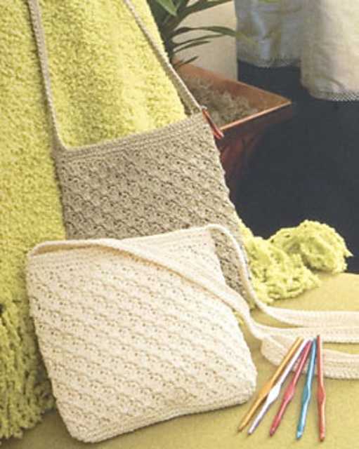 Casual Crochet Shoulder Bag