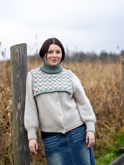 Aallokko Fair Isle Cowl