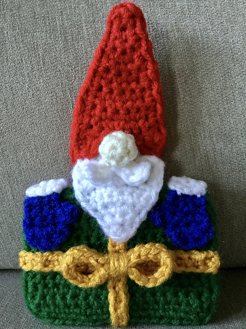 Gnome Peeking Gift Card Holder