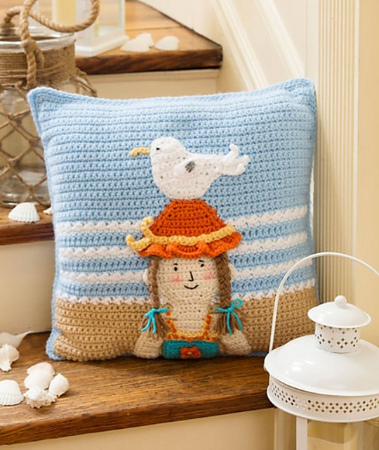 Ravelry: By the Sea Pillow pattern by Michele Wilcox