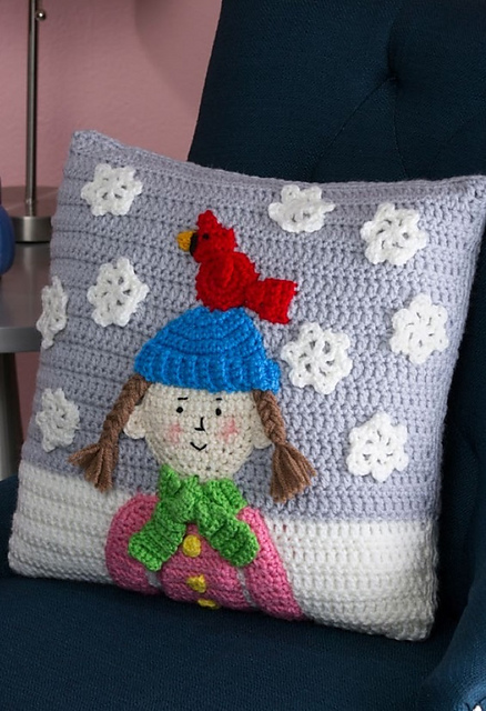 Ravelry: Snowy Day Pillow pattern by Michele Wilcox
