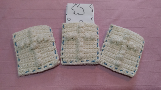 Bobble Cross Prayer Pocket