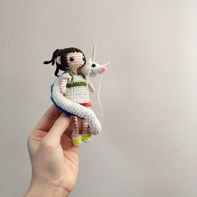 Chihiro and Haku Spirited Away