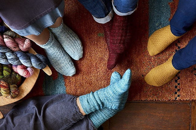 Cuff-Down Socks