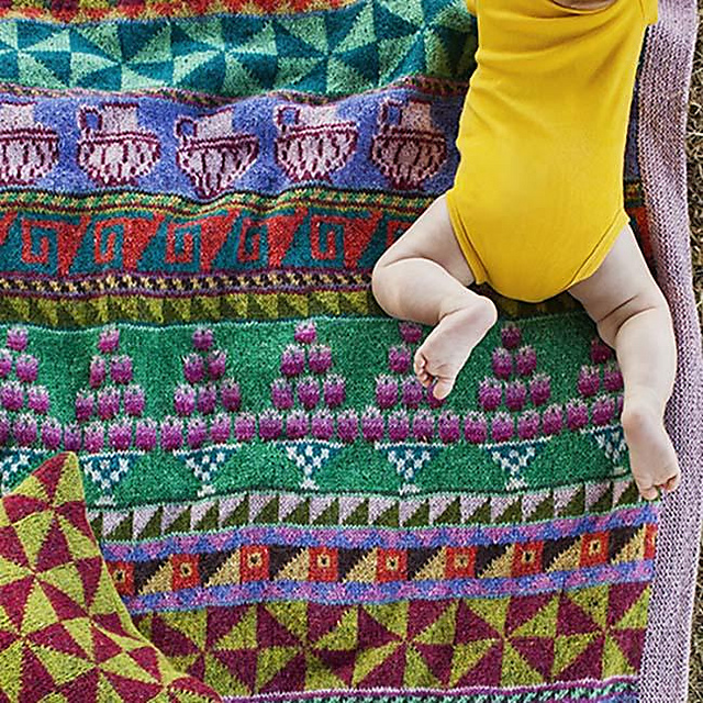 Stranded Stripe Throw