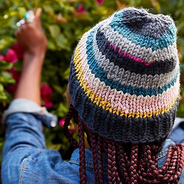 Stripey Scrappy Hats