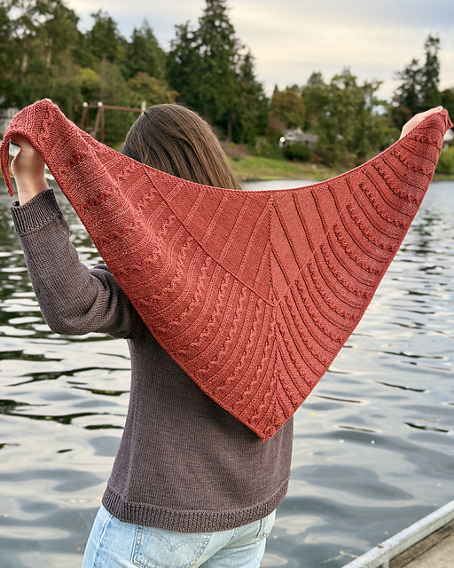 Pacific Crest Trail Shawl