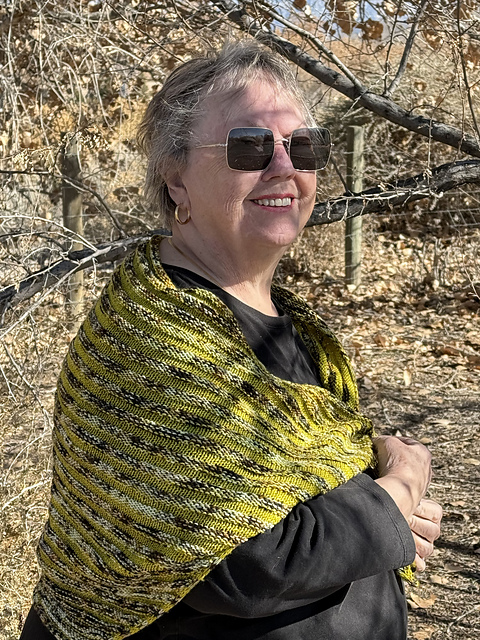 Hills and Dales Shawl