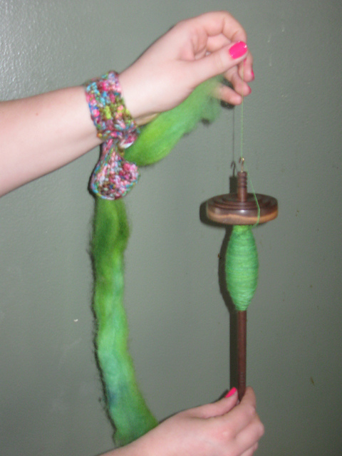 Spinner's Wristlet