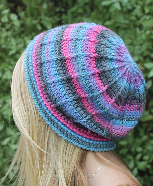 Textured beanie 3 in1