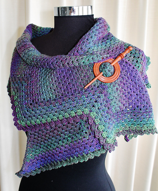 Chevron Granny Shawl