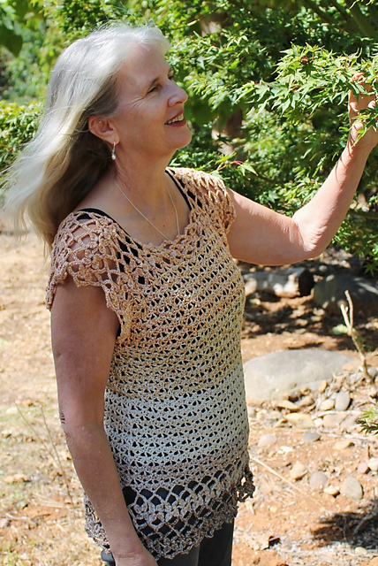 Orange blossom cotton top