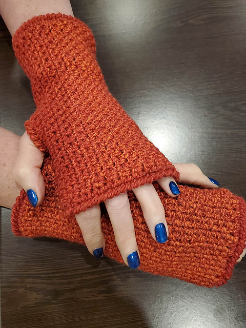 Kaye's Fingerless Mitts